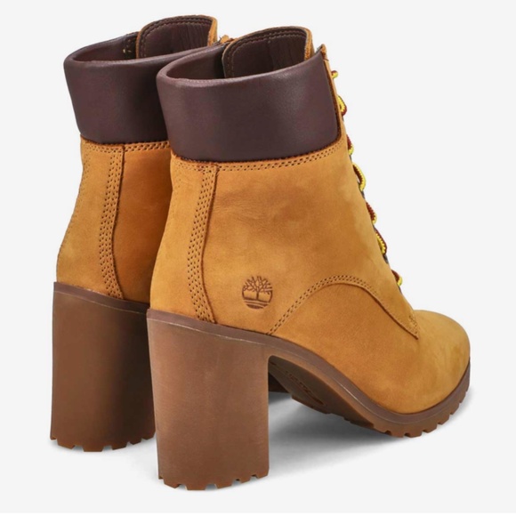 🆕 Timberland Allington Heel 6" wheat boot Sz 7.5 - Picture 8 of 16